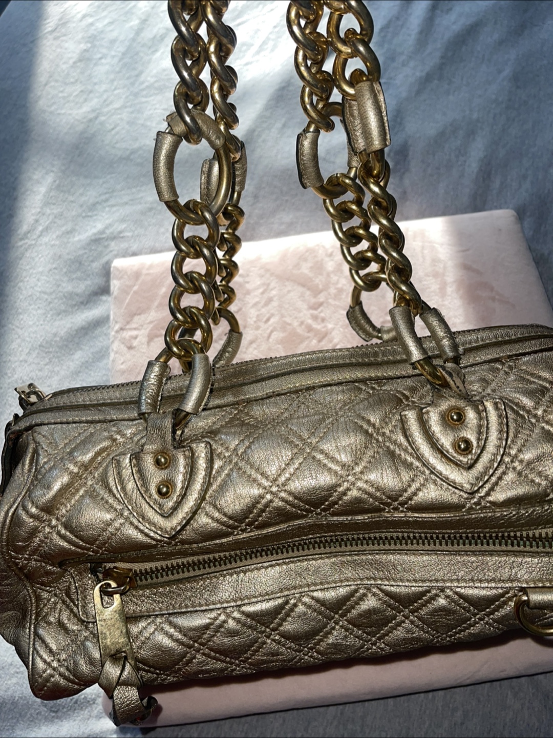 Marc Jacobs Quilted Gold - photo 4