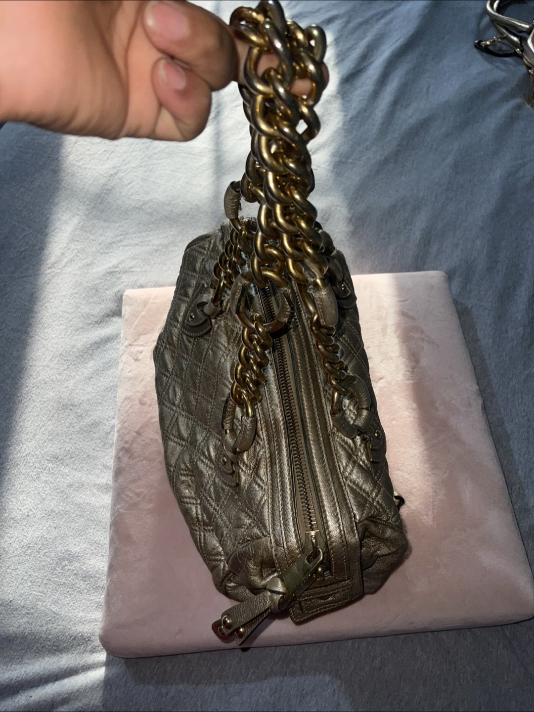 Marc Jacobs Quilted Gold - photo 3