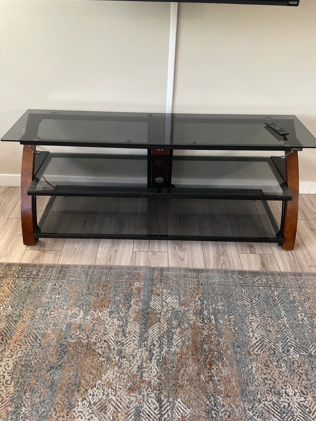 Glass Top TV Stand thumbnail