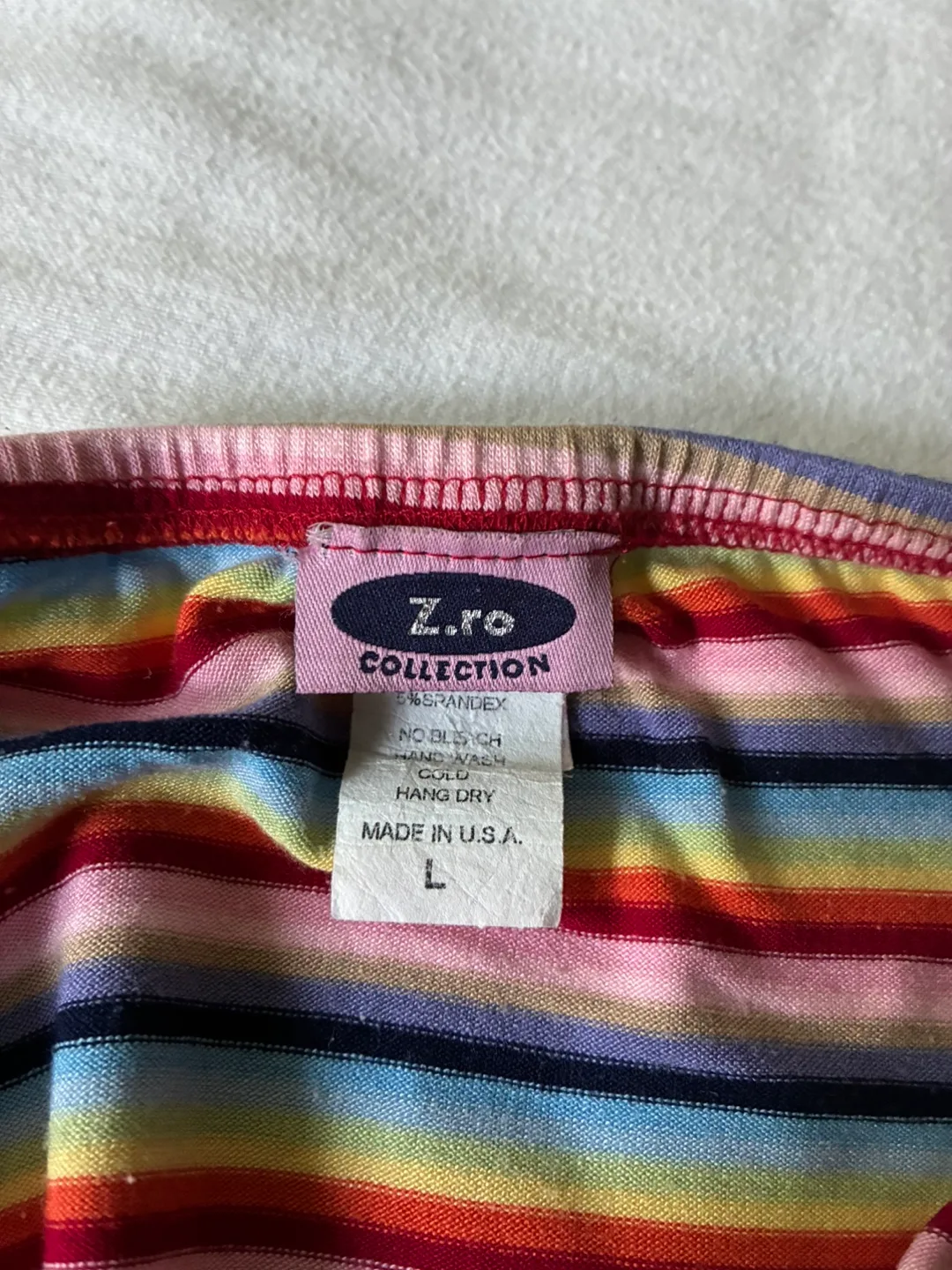 Rainbow Striped Tube Top image indicator(2)