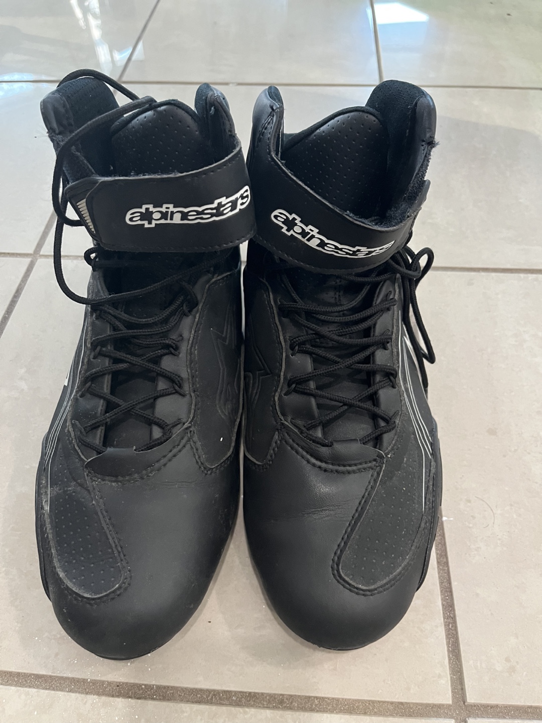 Alpinestars Faster-3 Black Racing Shoes - US 11