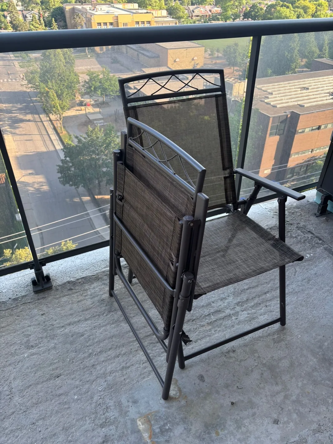 Brand new Folding Outdoor Chairs - Set of 2 image indicator(2)