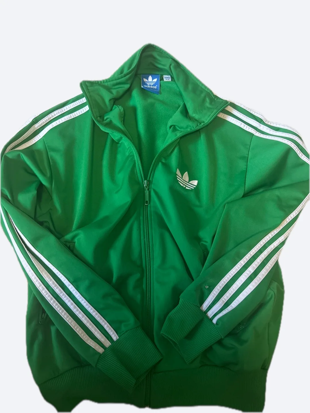 Adidas Green Track Jacket thumbnail