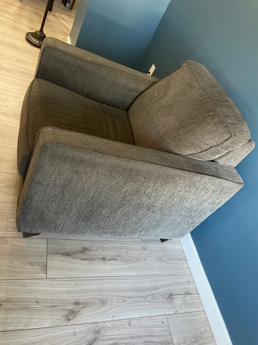 2 piece Brown Corduroy Sofa and Armchair Set image indicator(5)