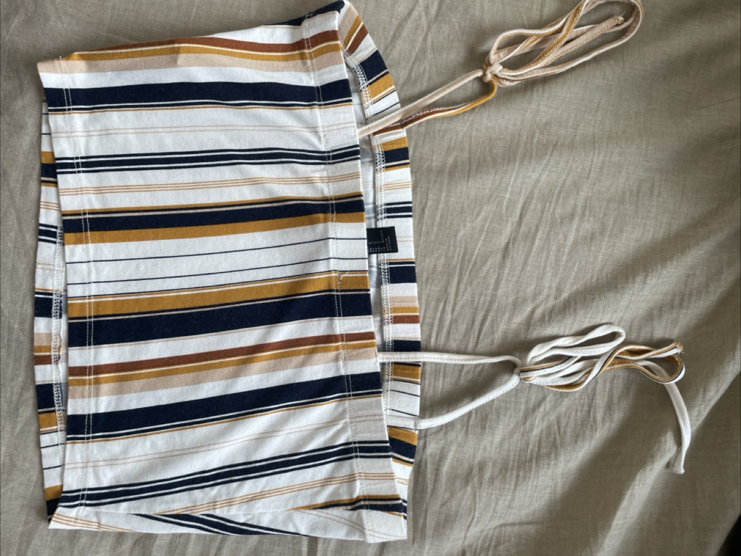 Striped Tie Top - photo 3