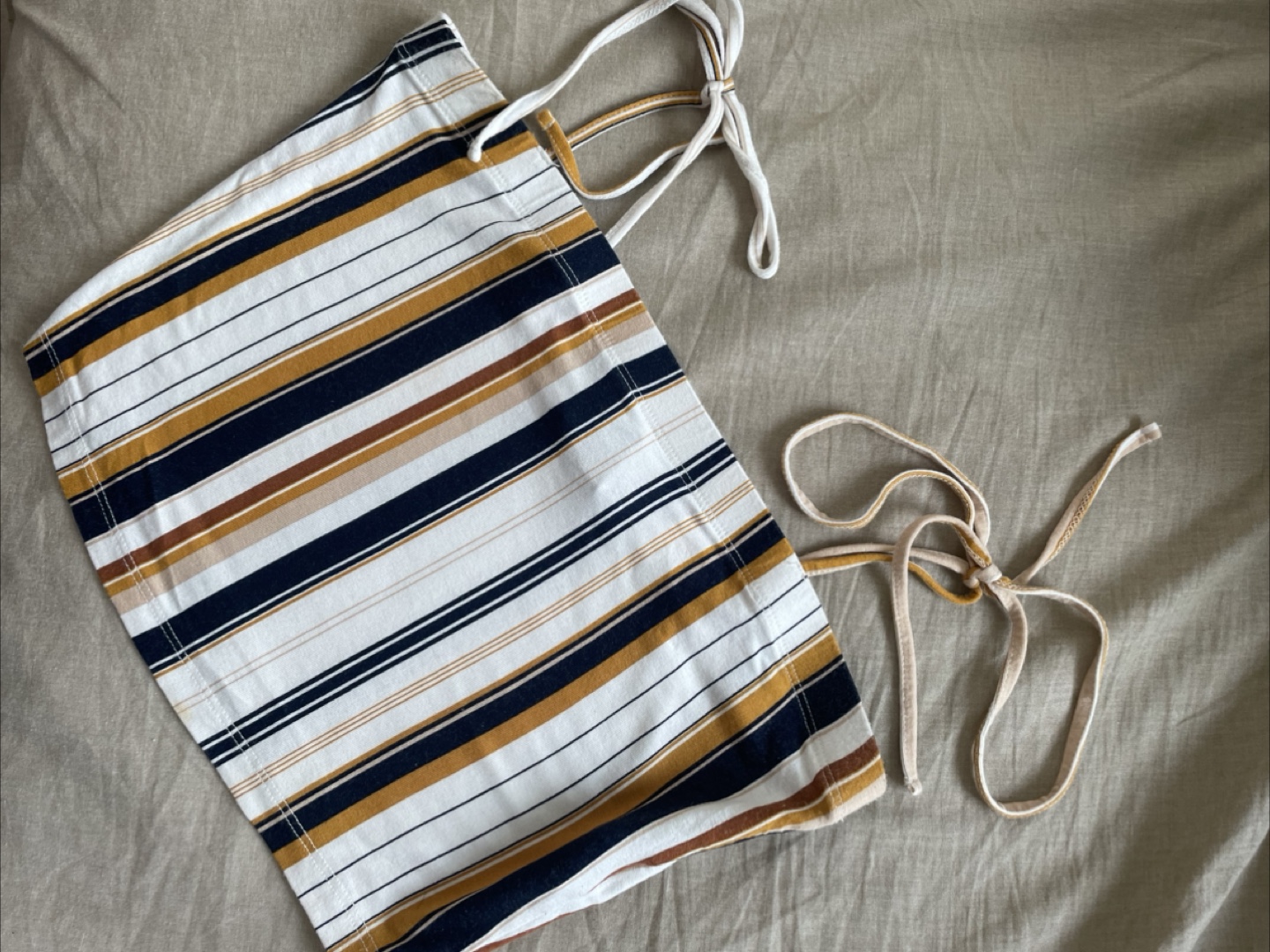 Striped Tie Top - photo 2