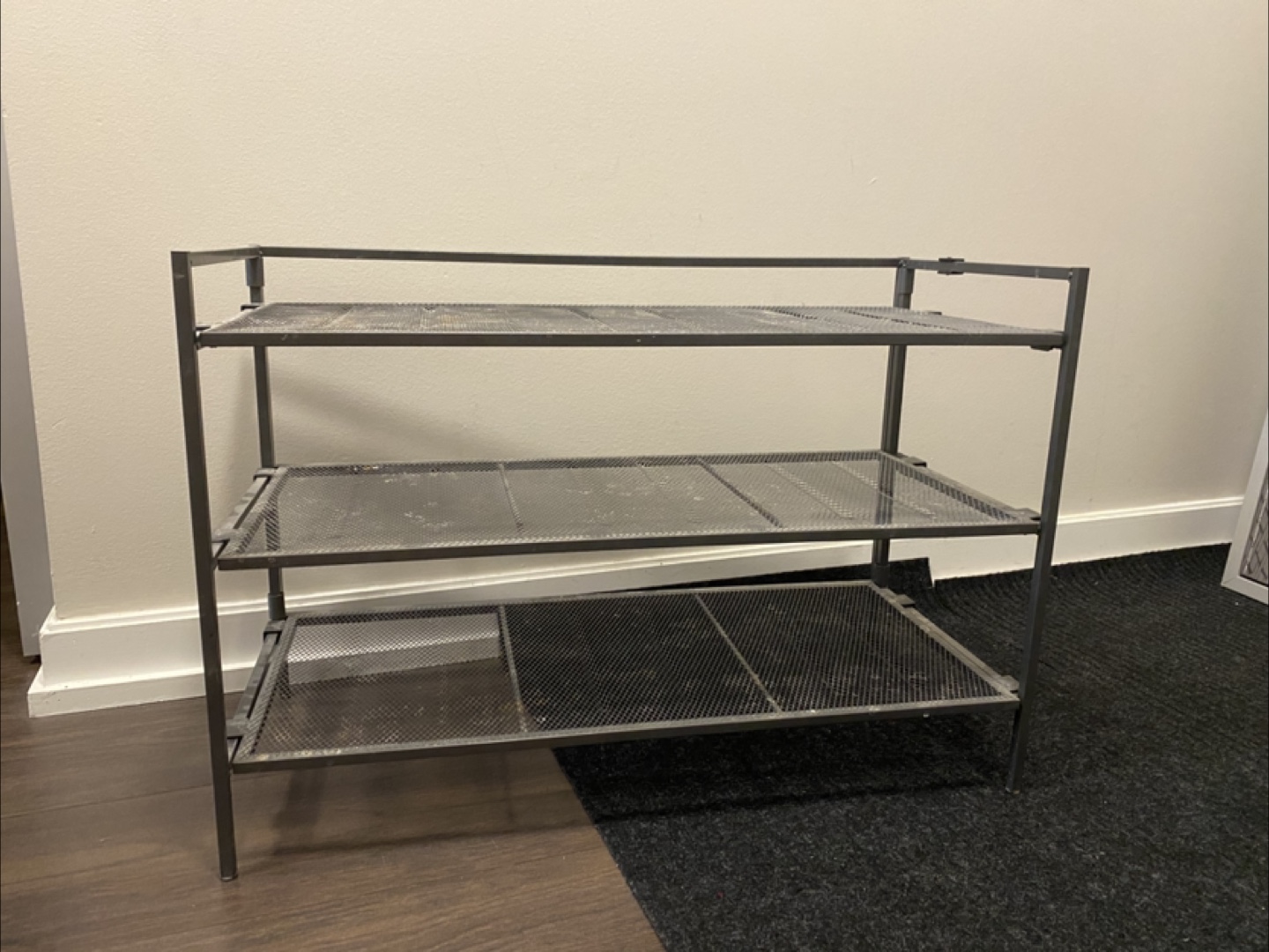 Metal 3-Tier Shoe Rack