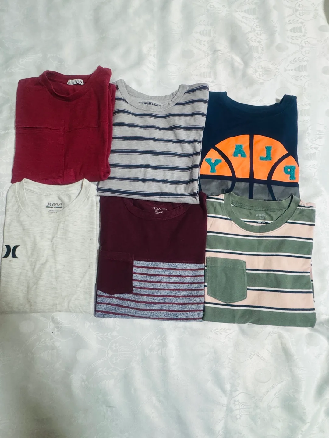Boys Long Sleeve Shirts Bundle - Size 8/10 image indicator(4)