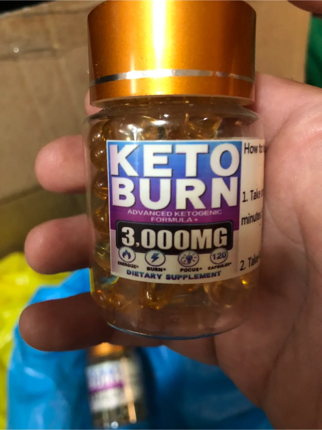 Keto Burn 3,000mg Dietary Supplement thumbnail
