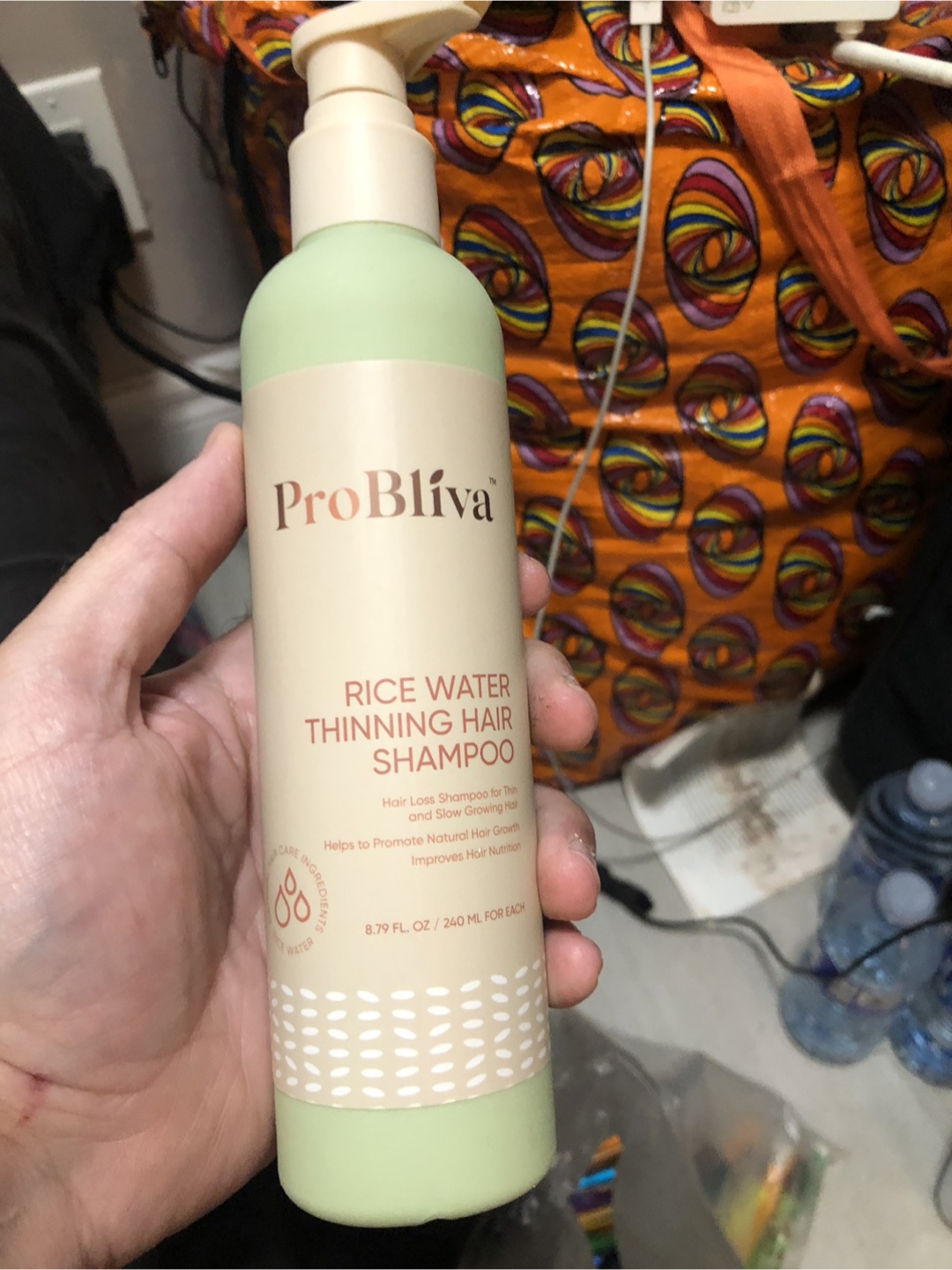 ProBliva Rice Water Thinning Hair Shampoo & Conditioner - photo 3