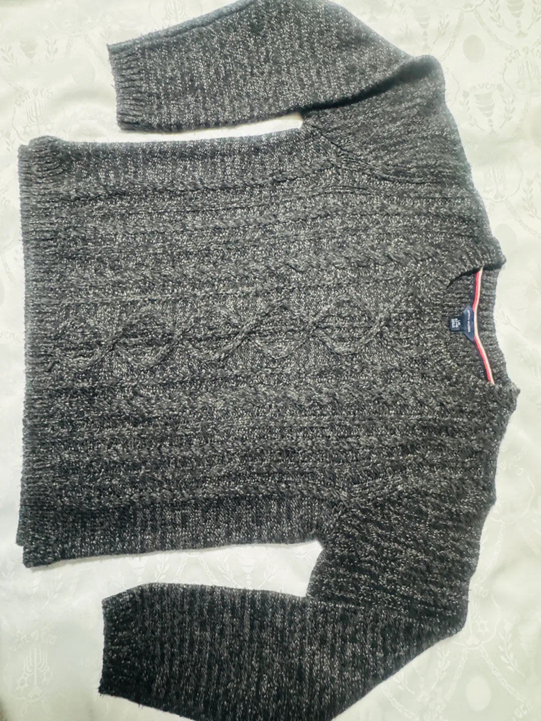 Boys Tommy Hilfiger Black Sweater - L (12/14) image indicator(3)
