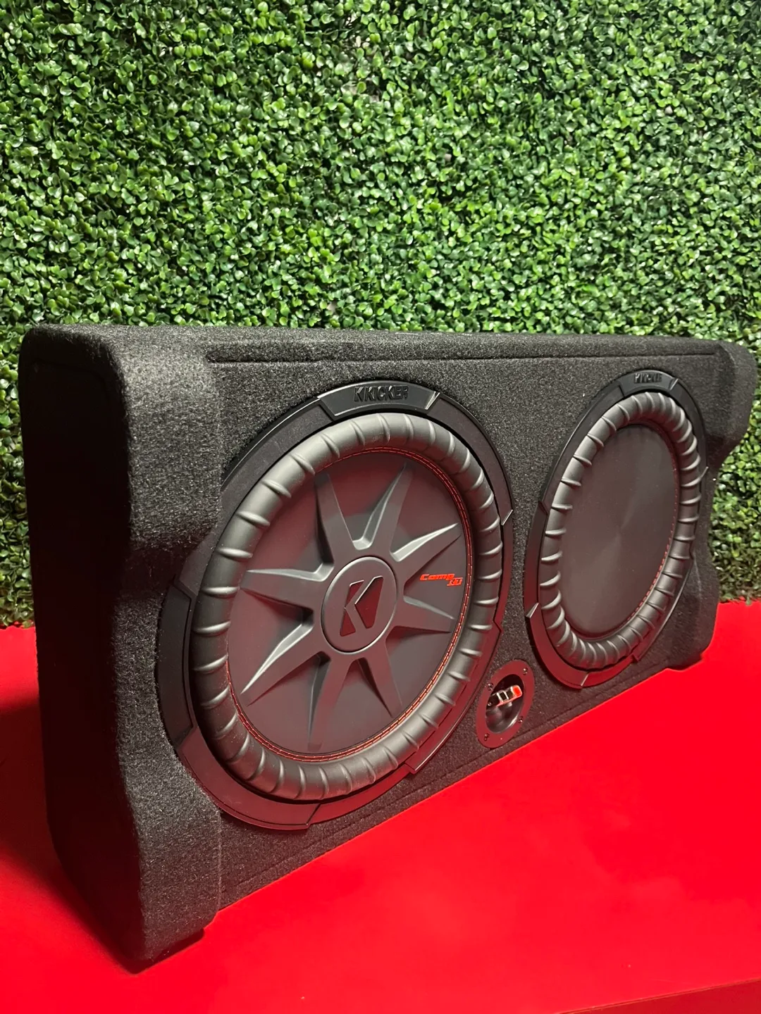 Thin Down Firing Subwoofer and Passive Radiator Enclosure, 2-Ohm thumbnail