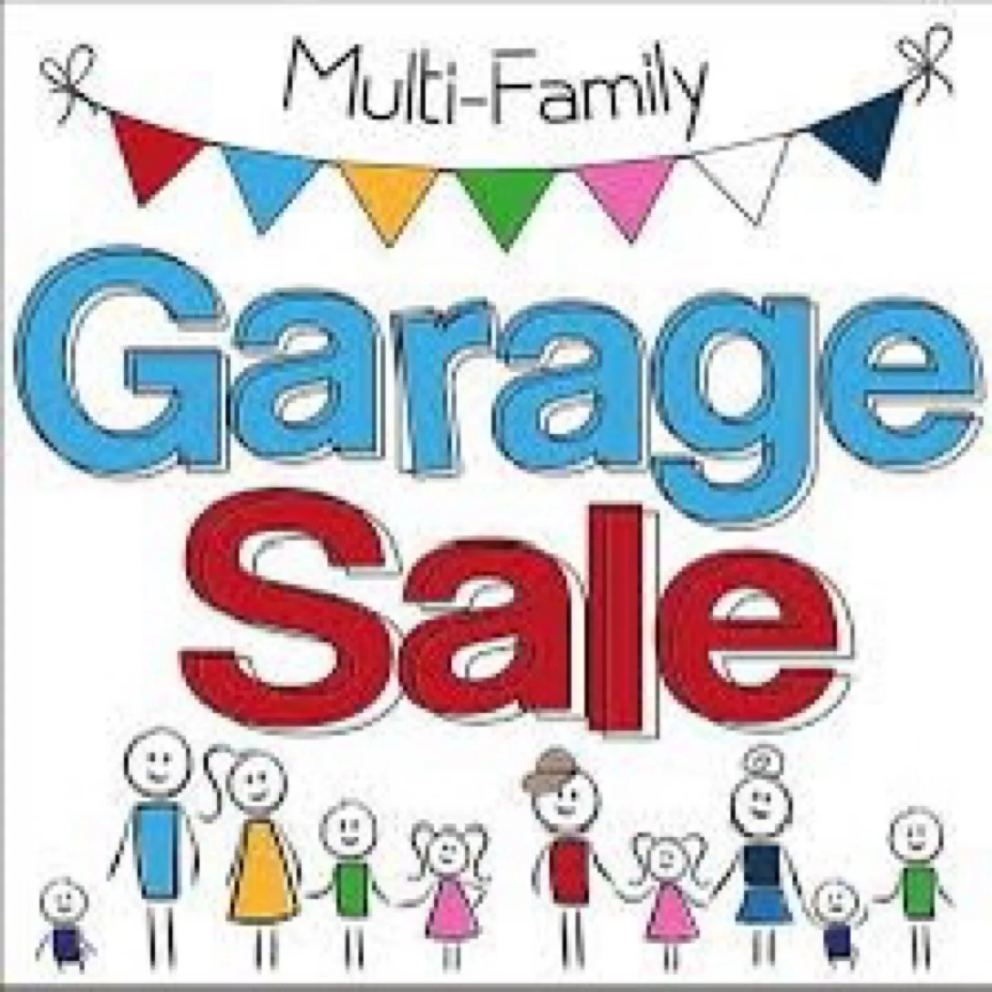 Garage sale with collectors banners thumbnail