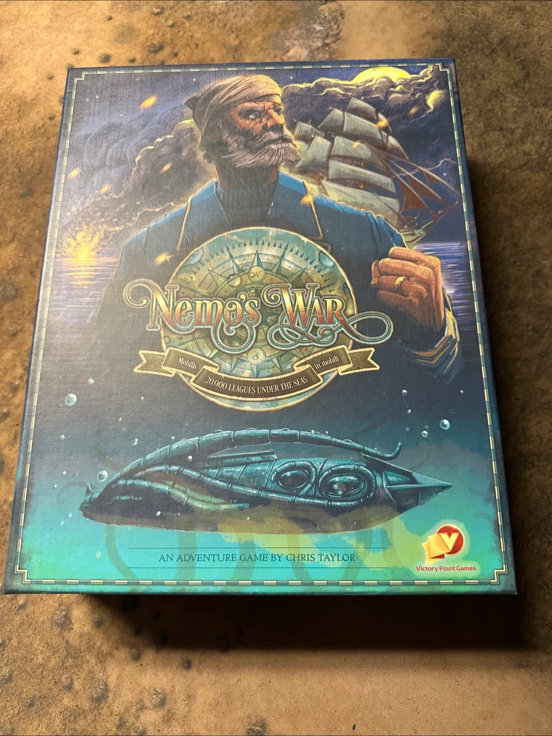 Nemo's War 20,000 Leagues Under the Sea Board Game thumbnail