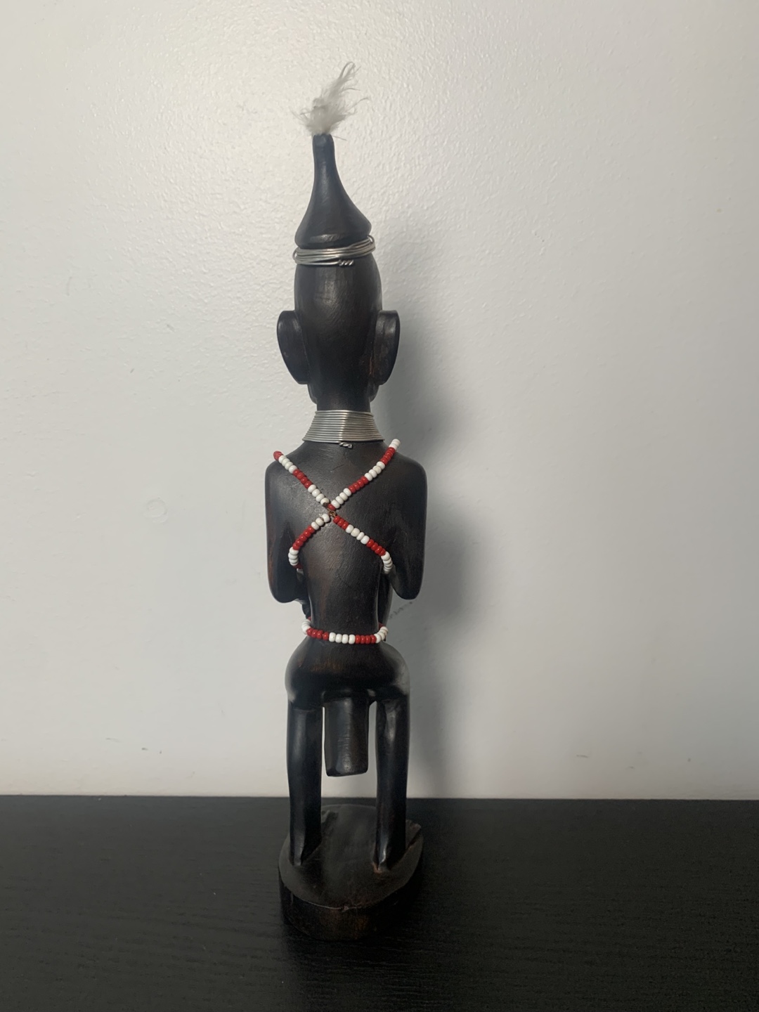 African Wood Carving Statue - photo 3