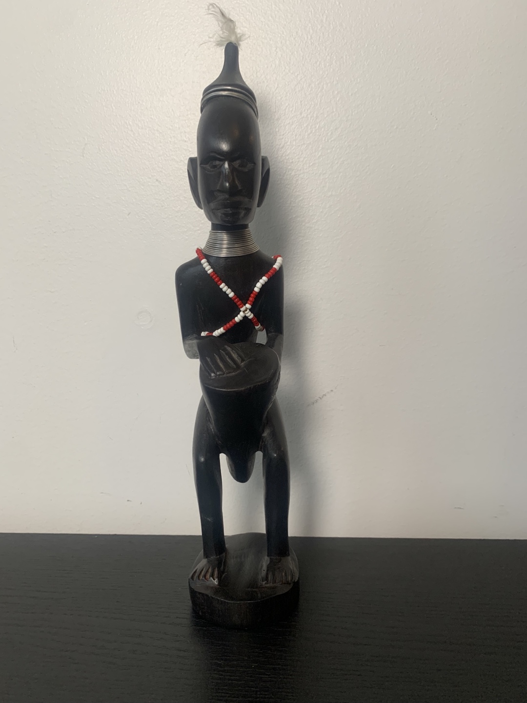 African Wood Carving Statue - photo 2