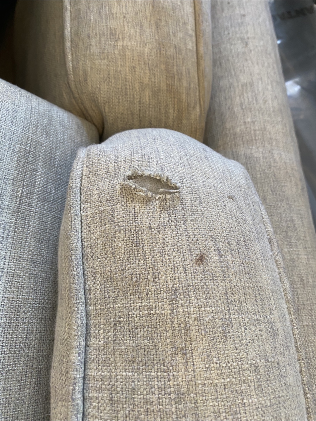Beige Sectional Sofa - Used Condition - photo 2