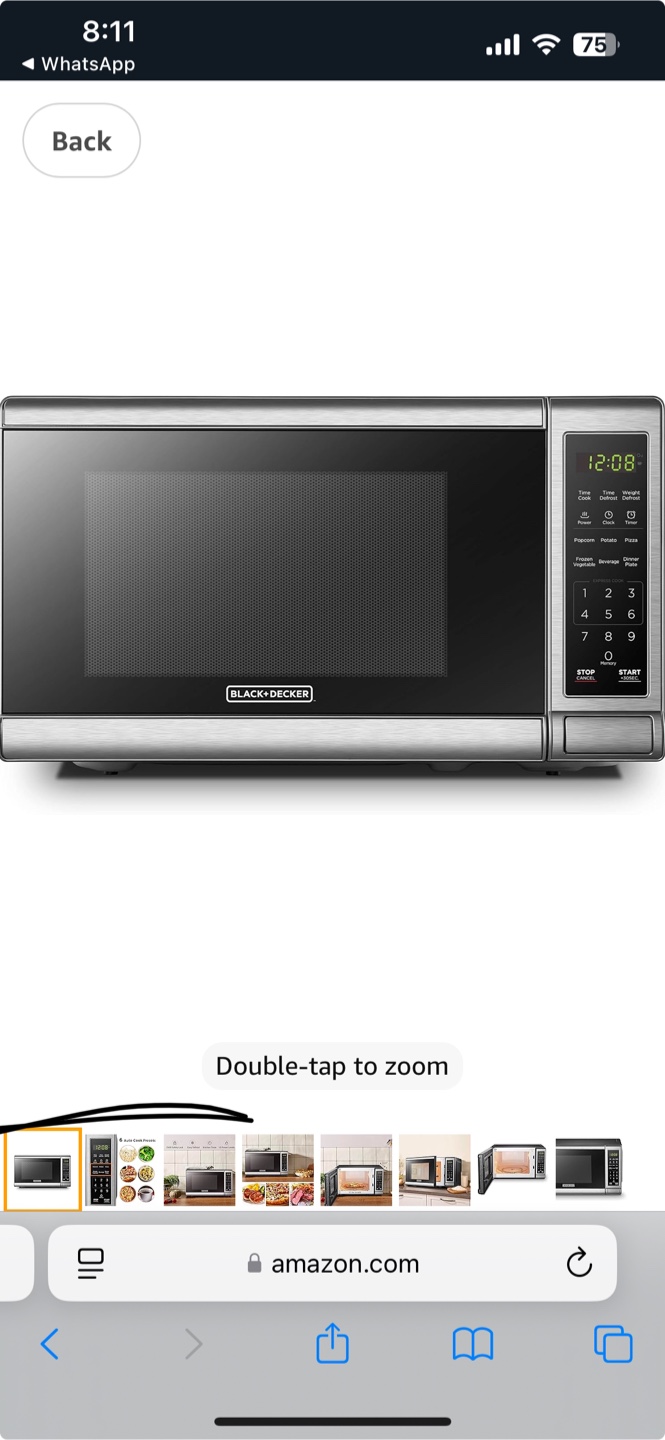 BLACK+DECKER Microwave