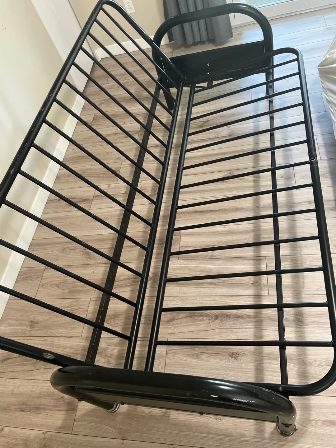 Black Metal Futon Frame image indicator(6)