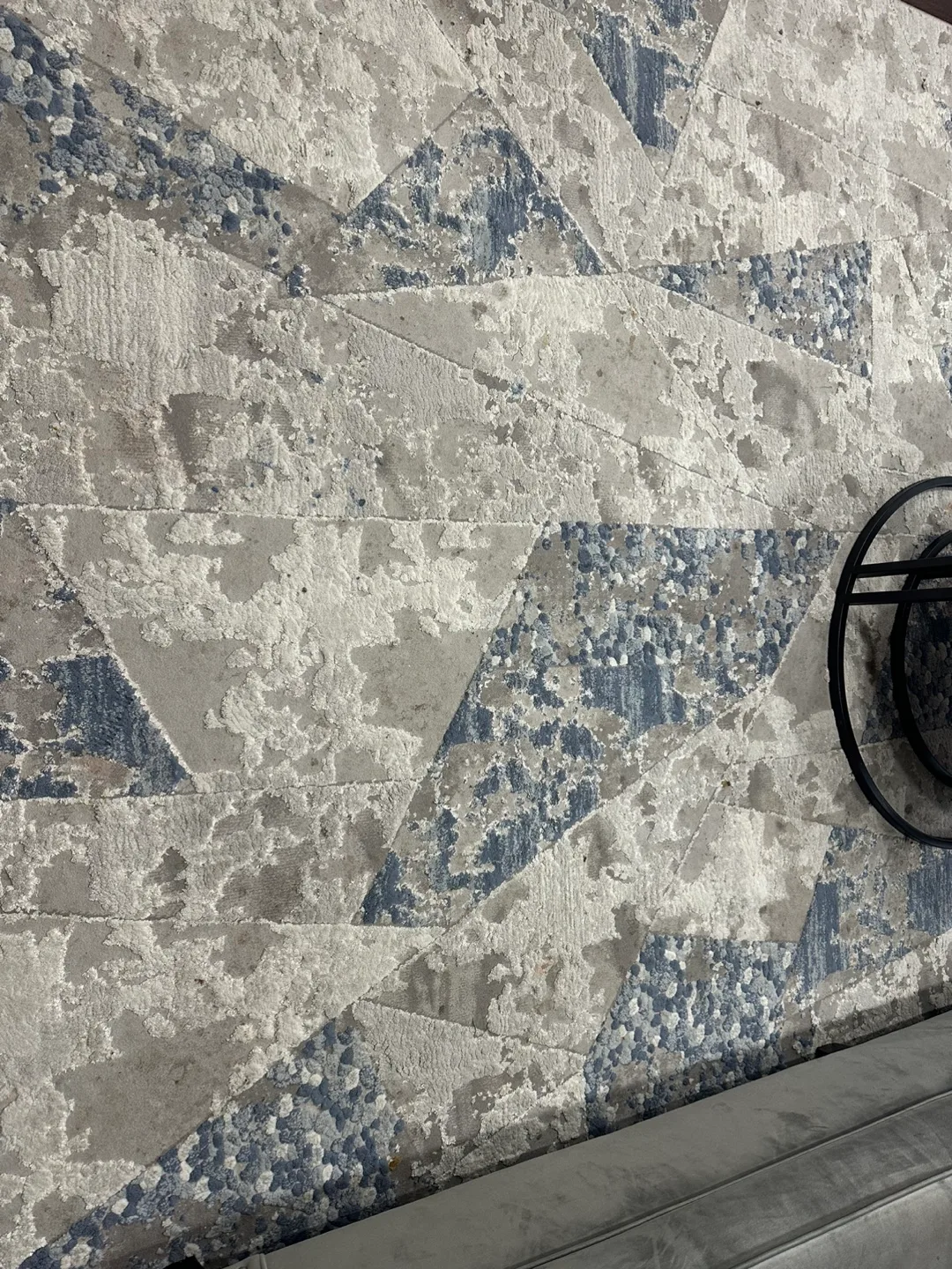 LOTUS Area Rug - Light Grey/Dark Blue - 240 x 330 cm image indicator(4)