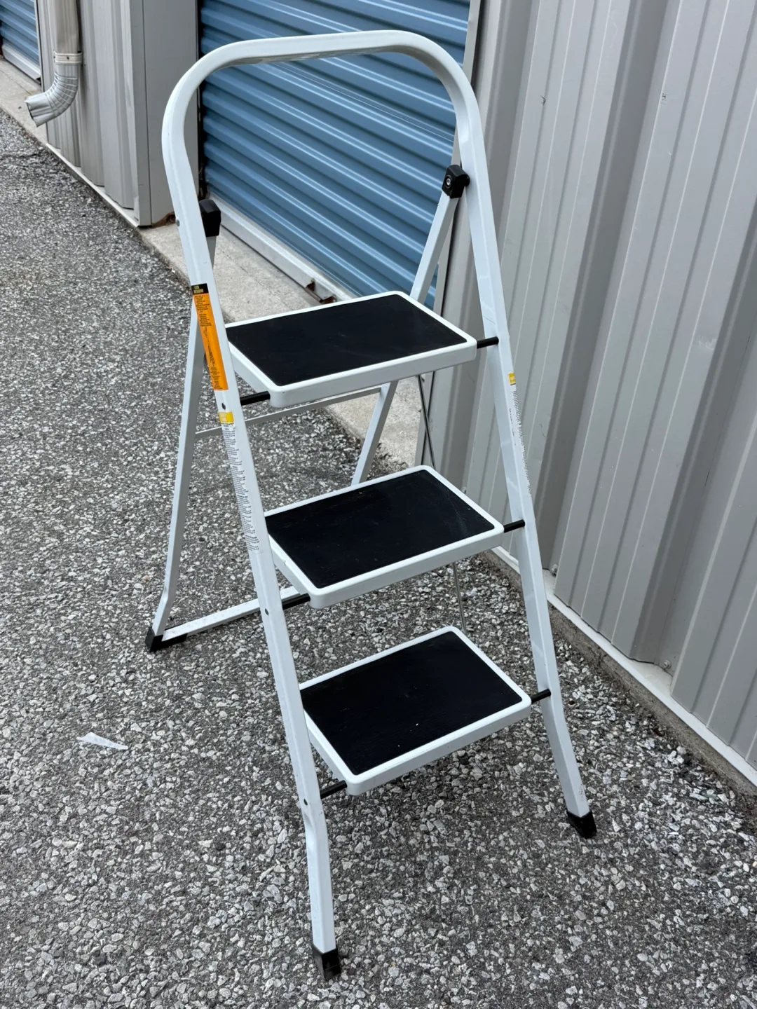 3 Steps Ladder White thumbnail