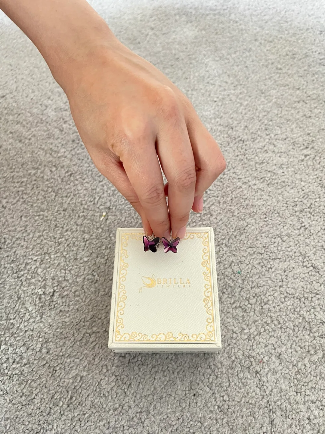 Brilla Butterfly Earrings - New in Box! image indicator(2)