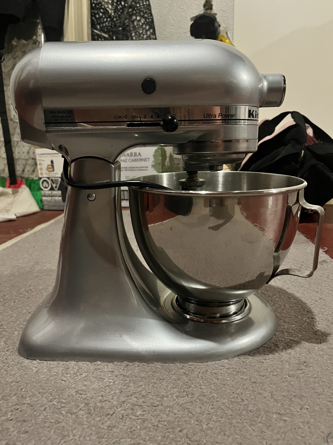 KitchenAid Ultra Power Stand Mixer - Silver - photo 2