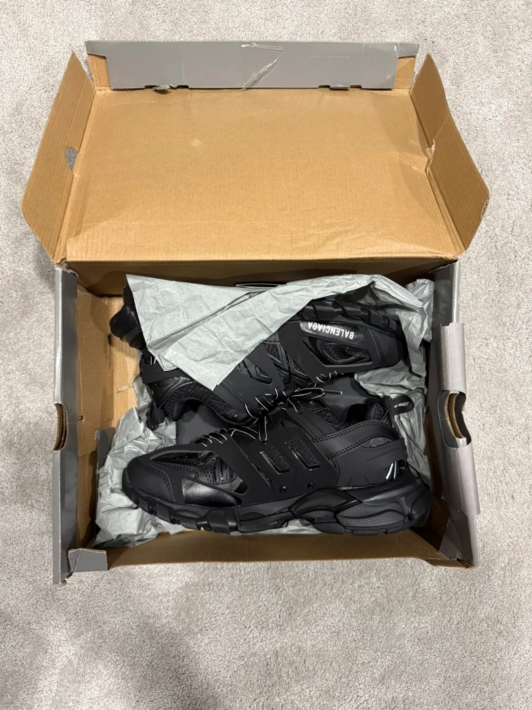 Balenciaga Track Sneakers - Size 40 EuroBlack thumbnail