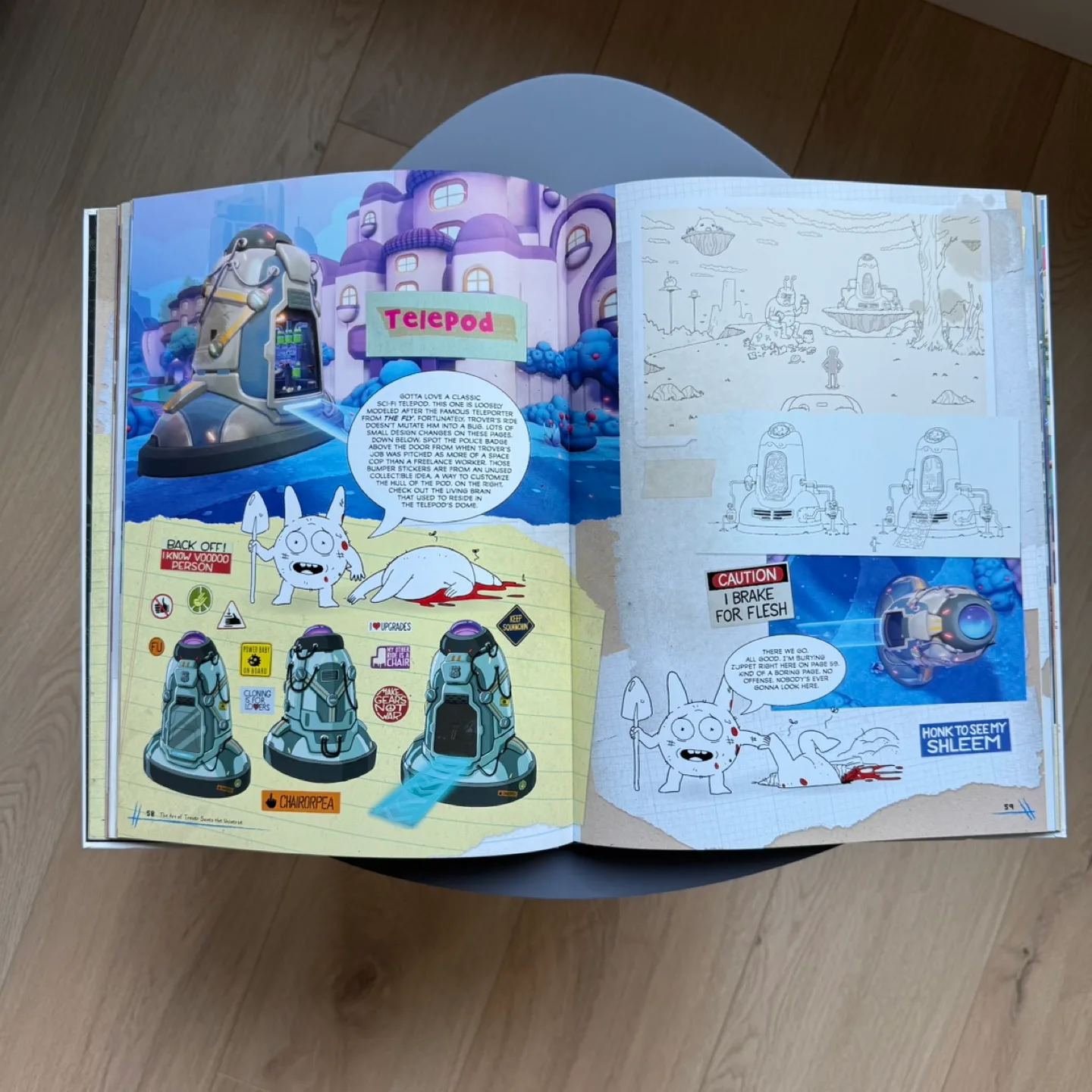 The Art of Trover Saves the Universe Book image indicator(3)