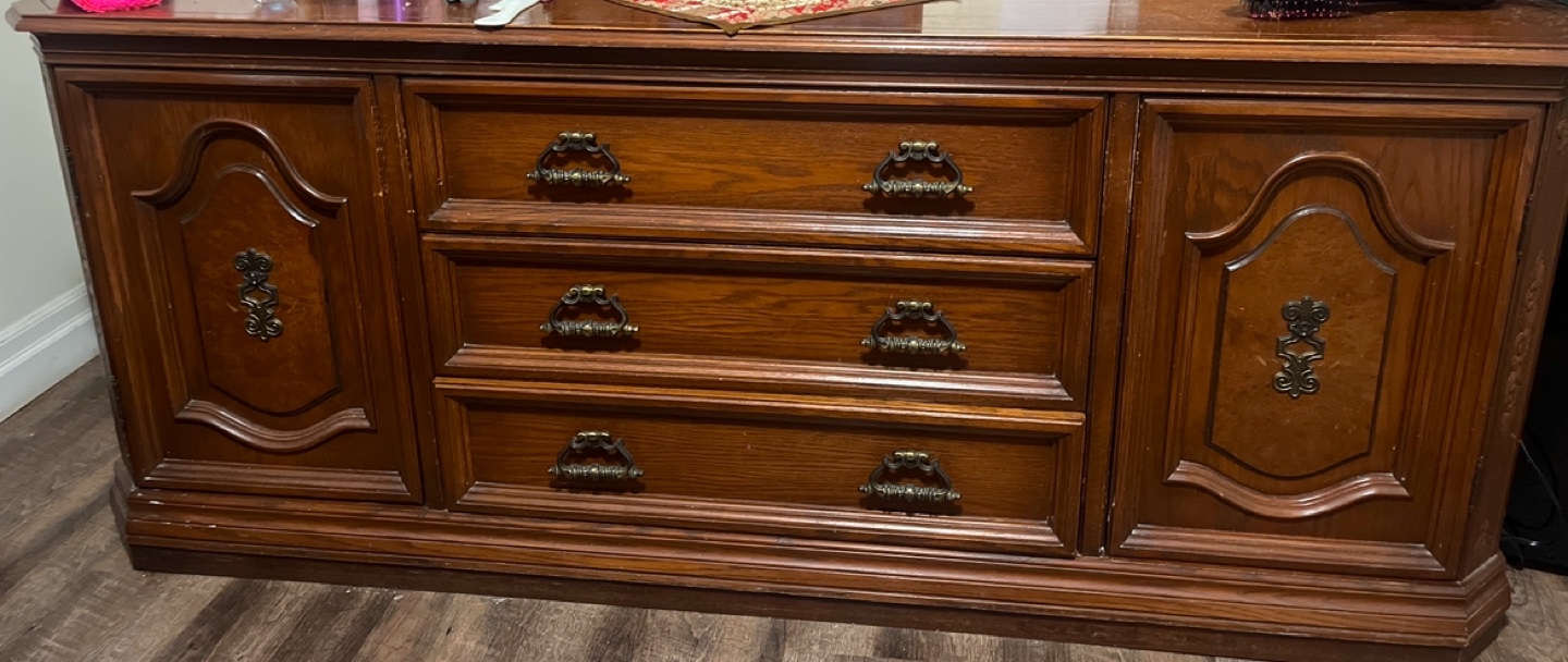 FREE Wooden Dresser with Two Mirrors - photo 2