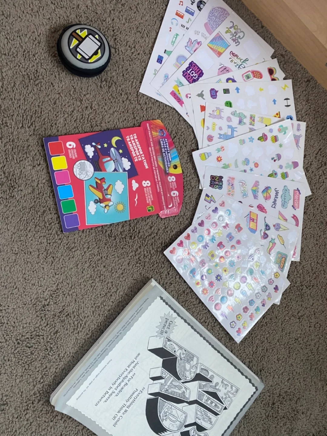 Kids Activity Books, Stickers & Paint Set thumbnail