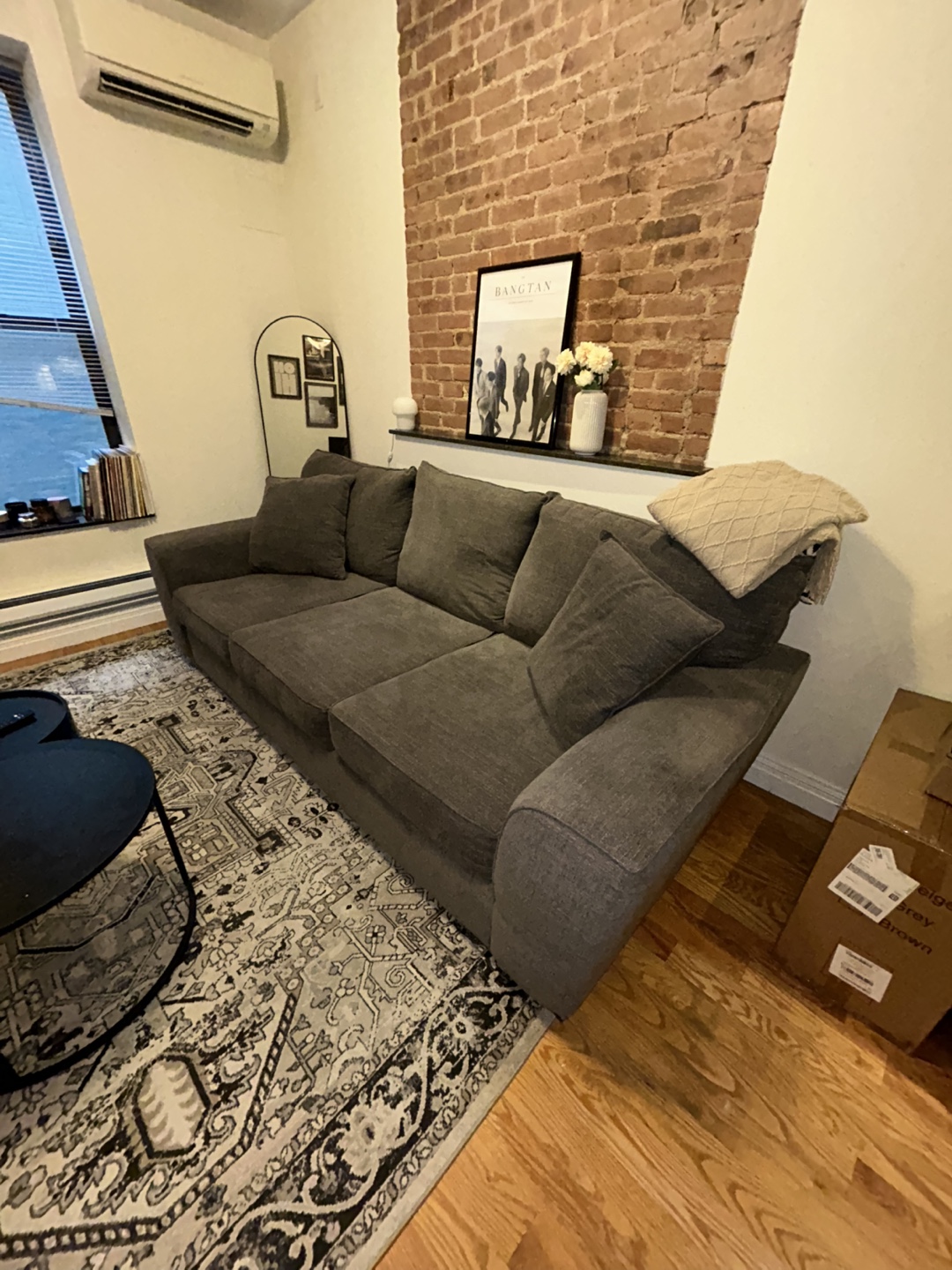 Gardner White Joshua Sleeper Sofa - Dark Grey