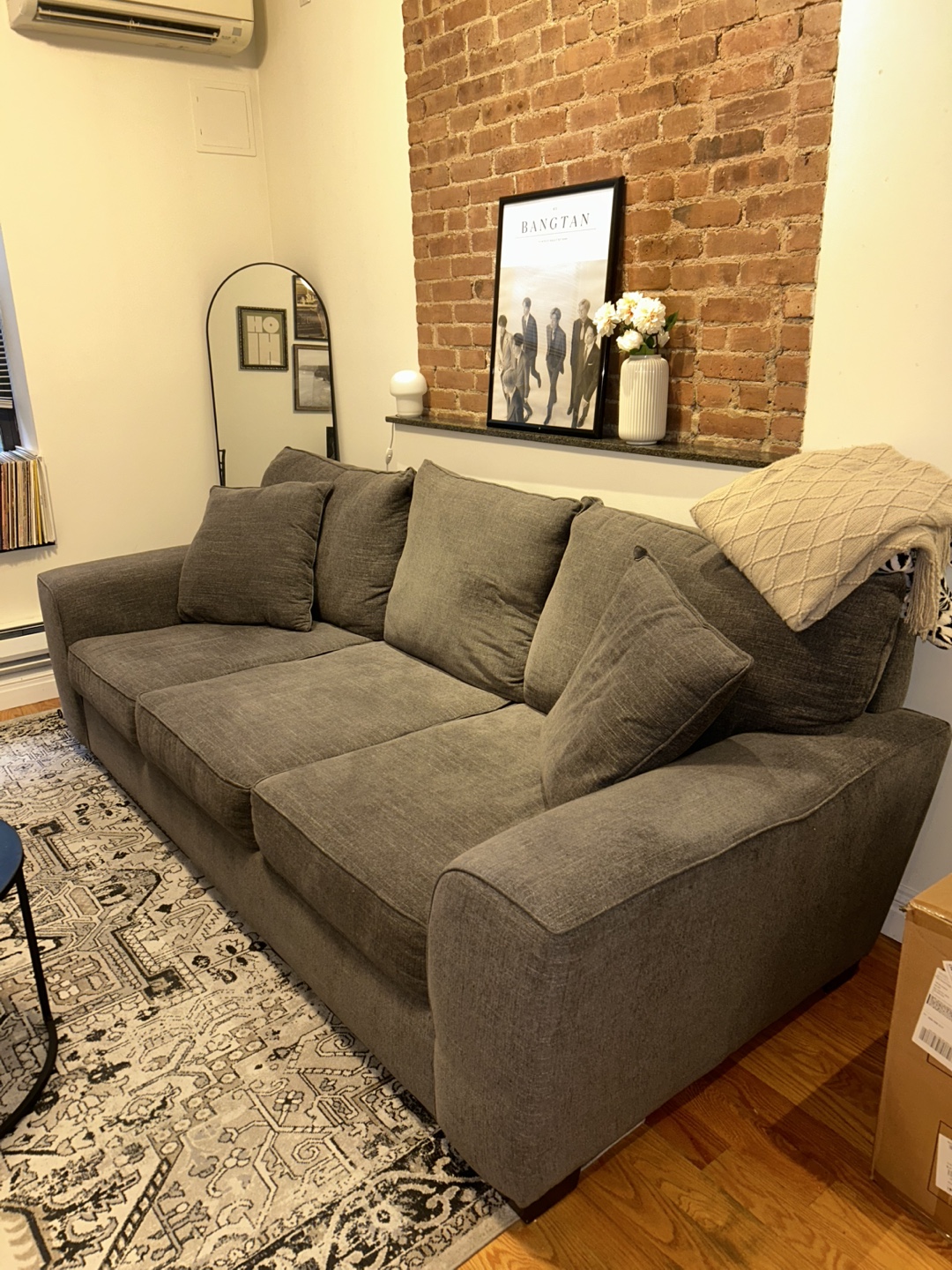 Gardner White Joshua Sleeper Sofa - Dark Grey - photo 2