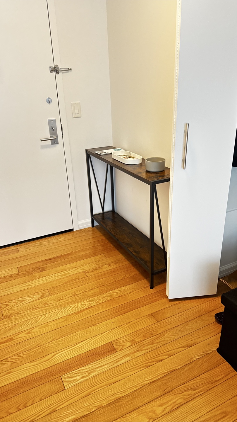 Console Table with Shelf