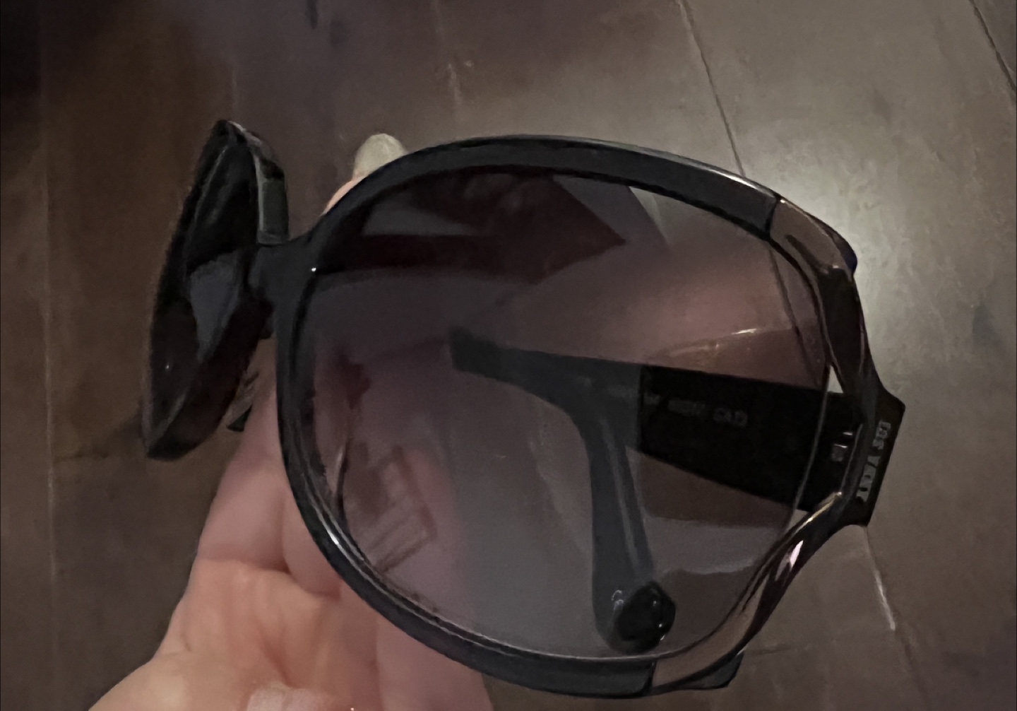Anna Sui Black Sunglasses $20
