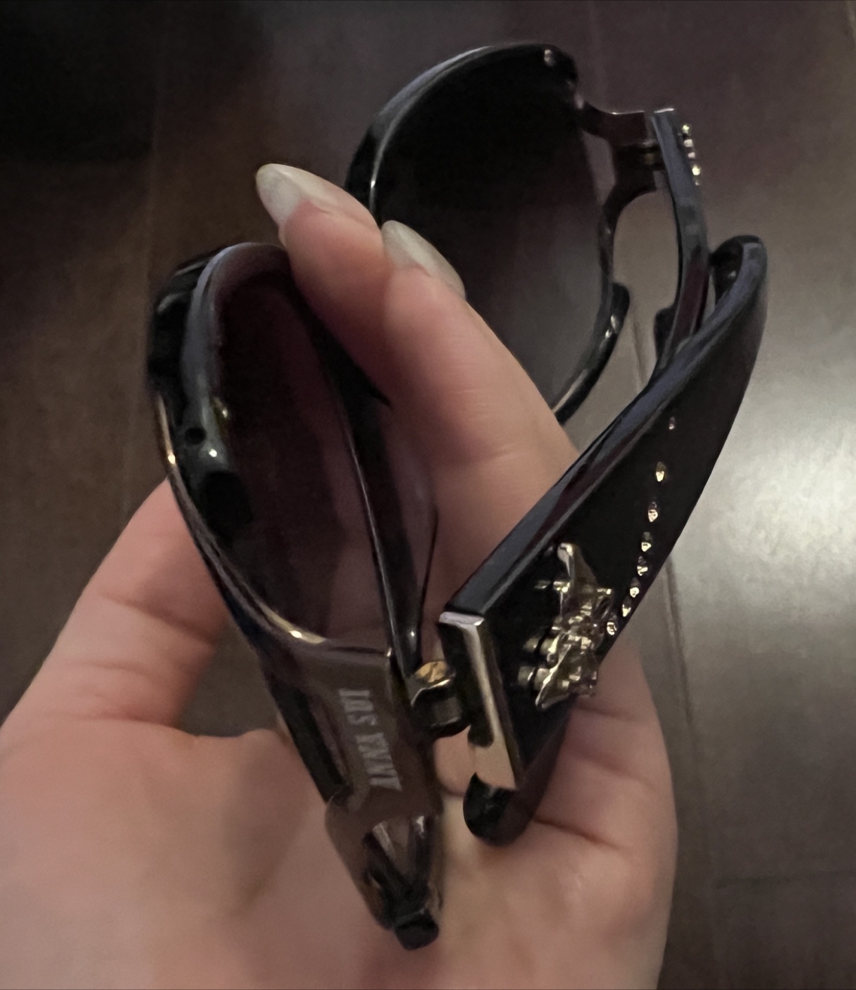 Anna Sui Black Sunglasses $20 - photo 2
