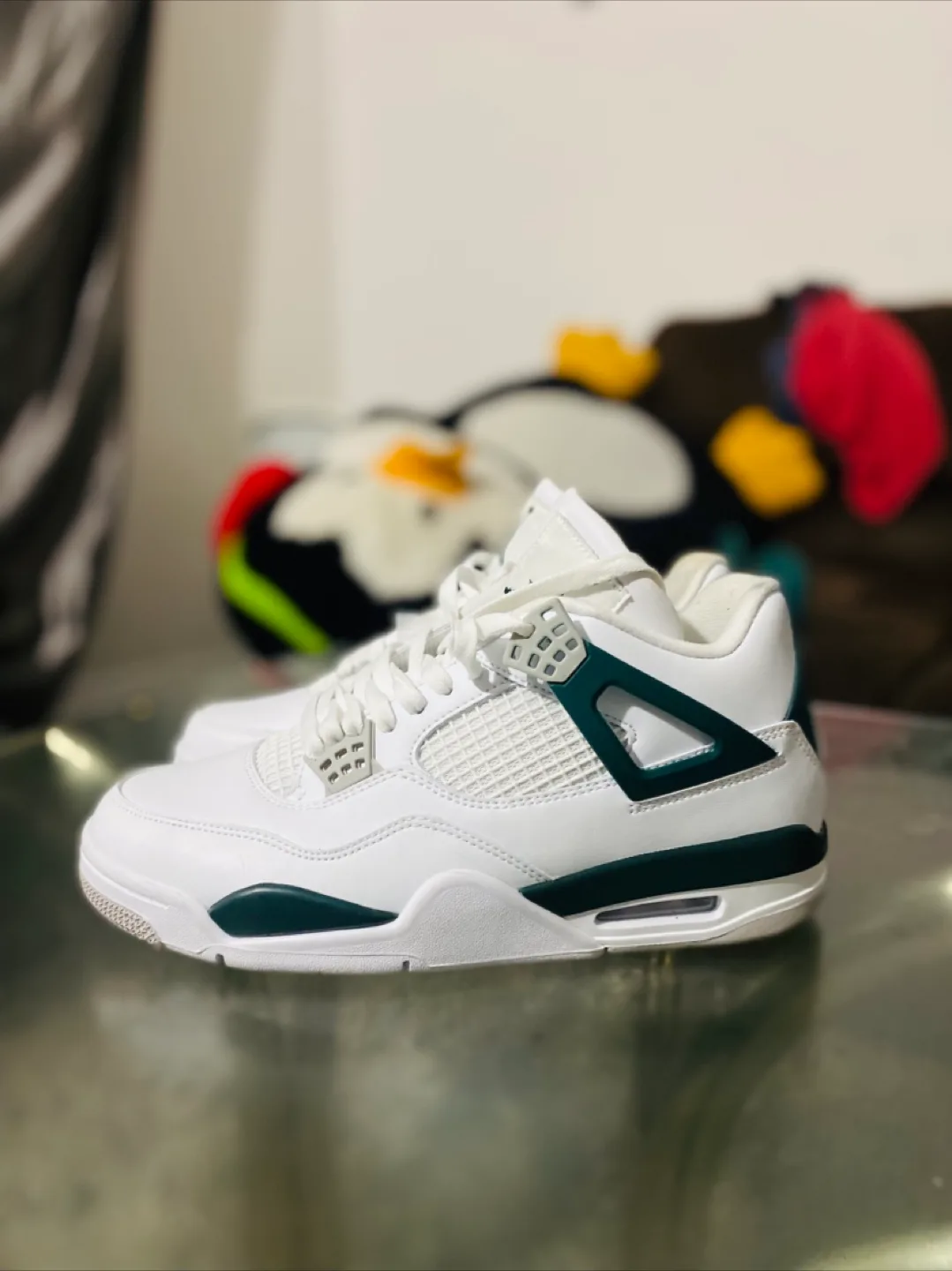 Air Jordan 4 Retro Pine Green Shoes thumbnail