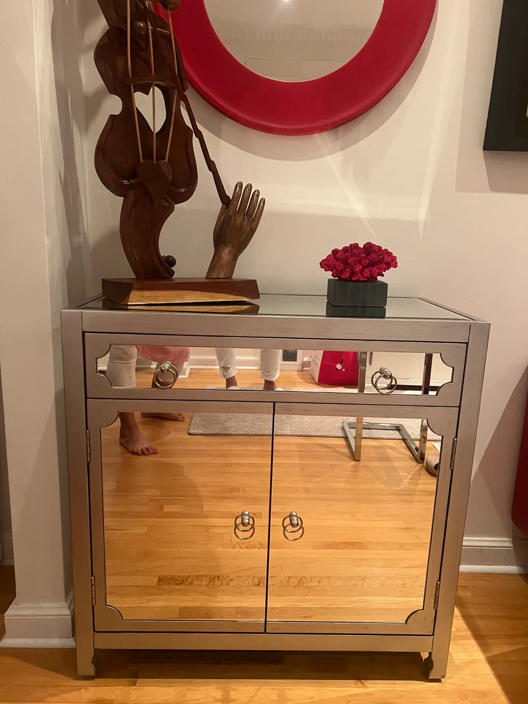 Mirrored Accent Cabinet image indicator(2)