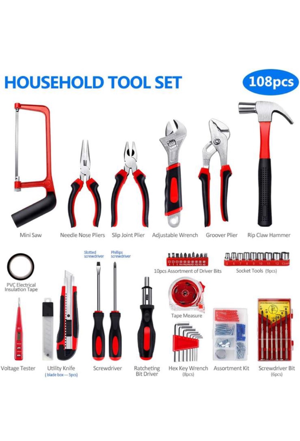 Tool Set (Household) - 108 Pieces - photo 2