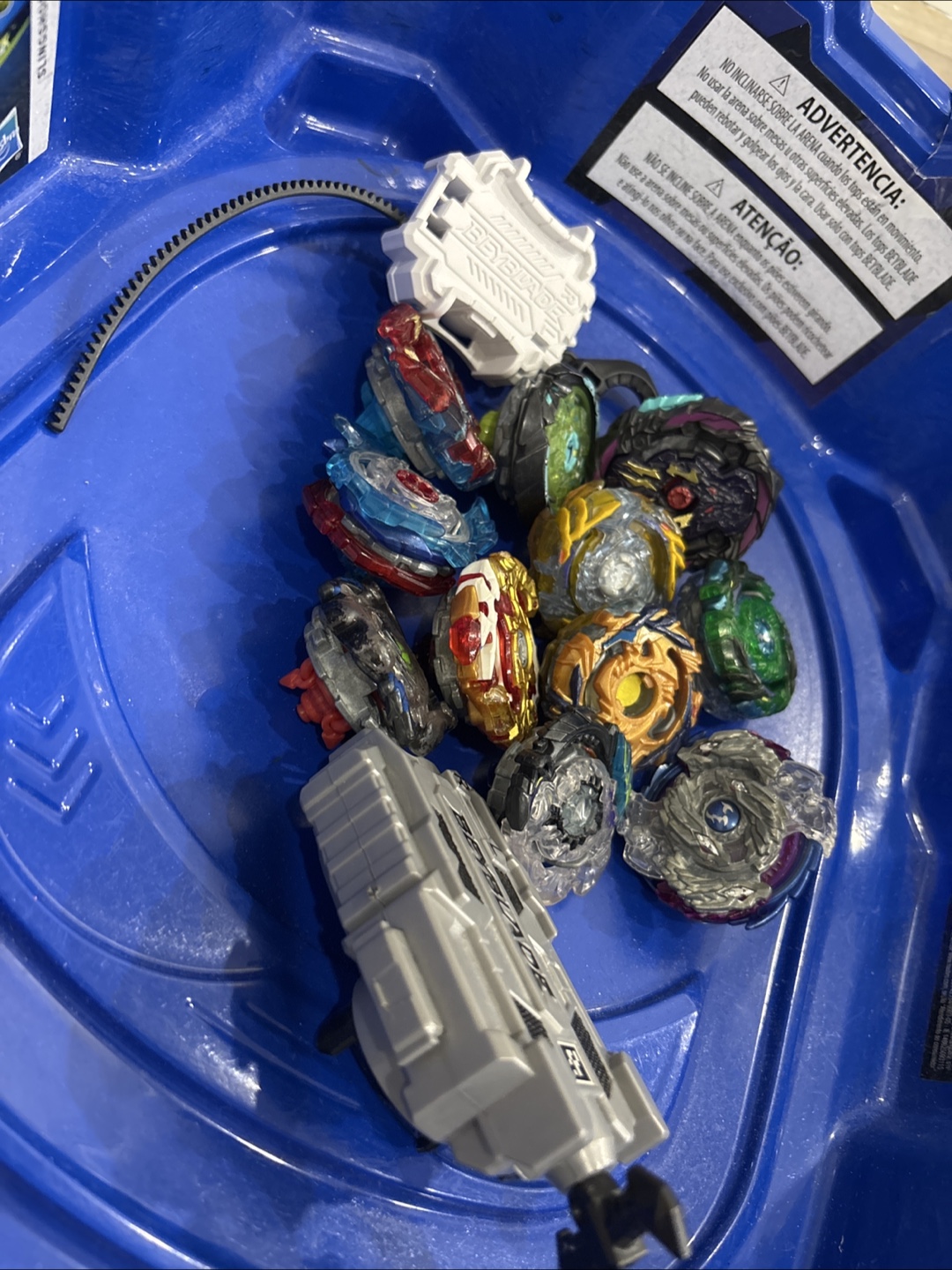 Beyblade Lot - Assorted Tops and Launchers - photo 2