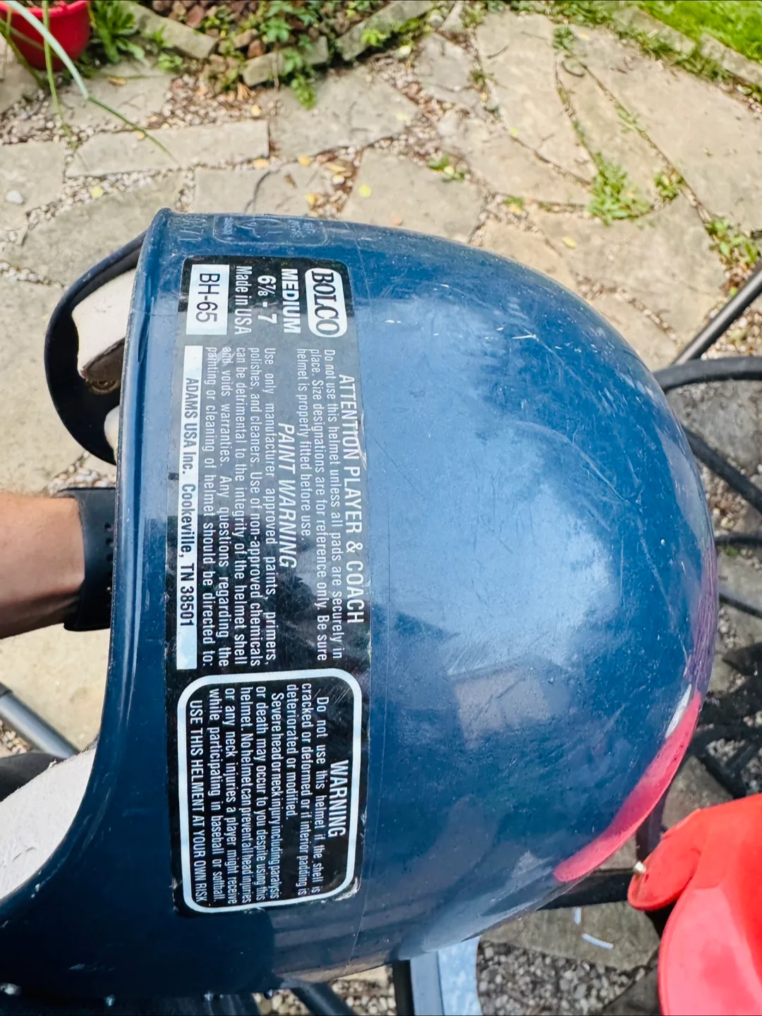 Please make a fair offer - Bolco Baseball Helmet - Medium image indicator(4)