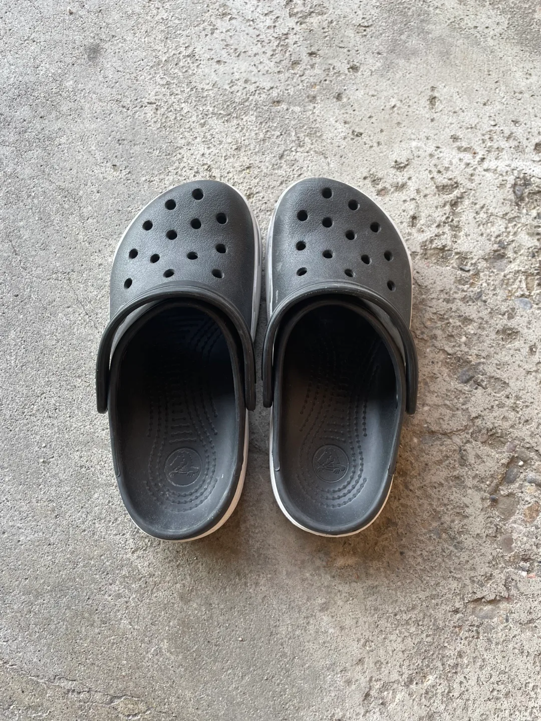 Crocs Classic Clogs - Black, Size 5 M/Size 7 W thumbnail