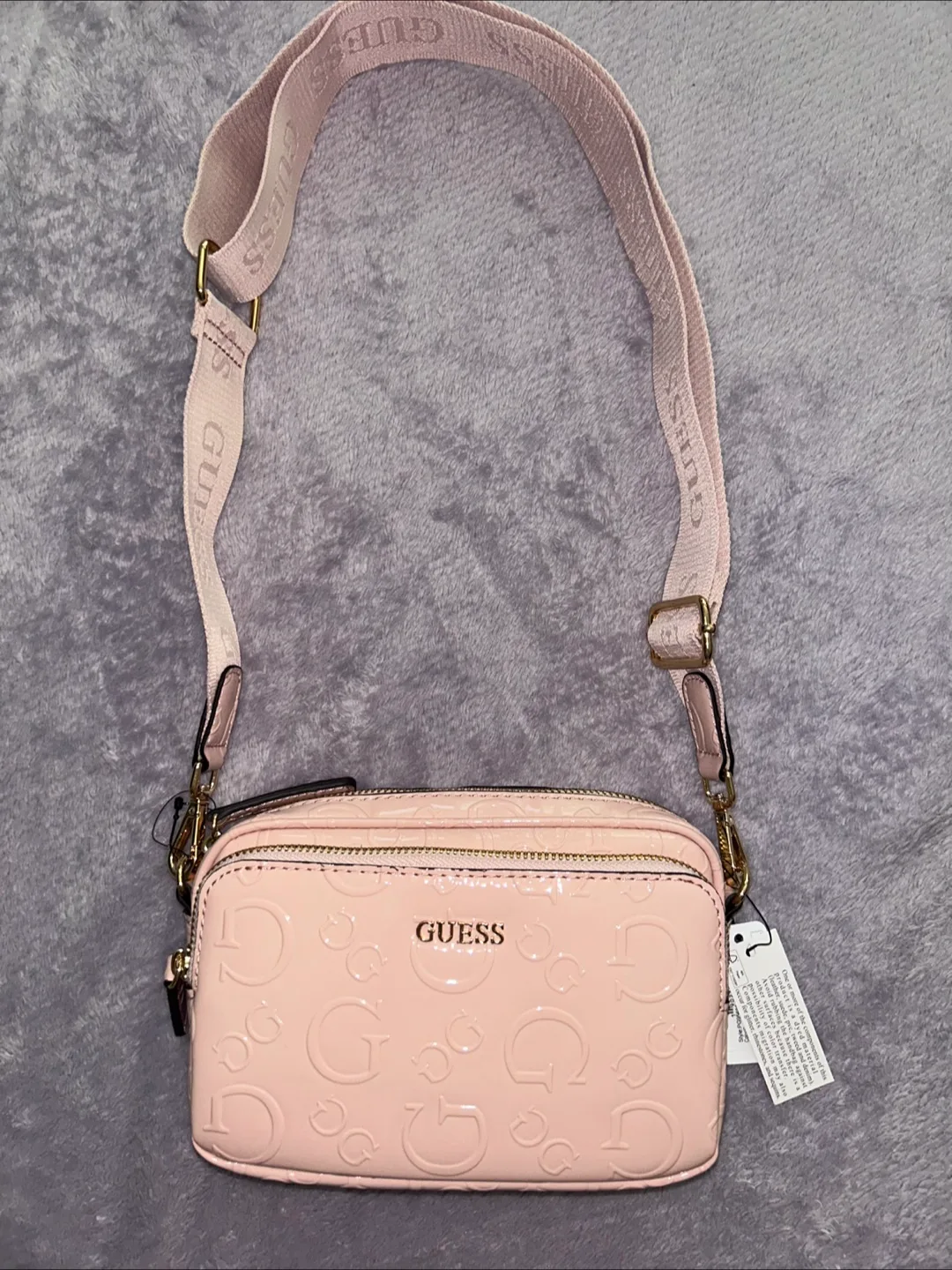 Guess Crossbody Bag - Pale Pink thumbnail