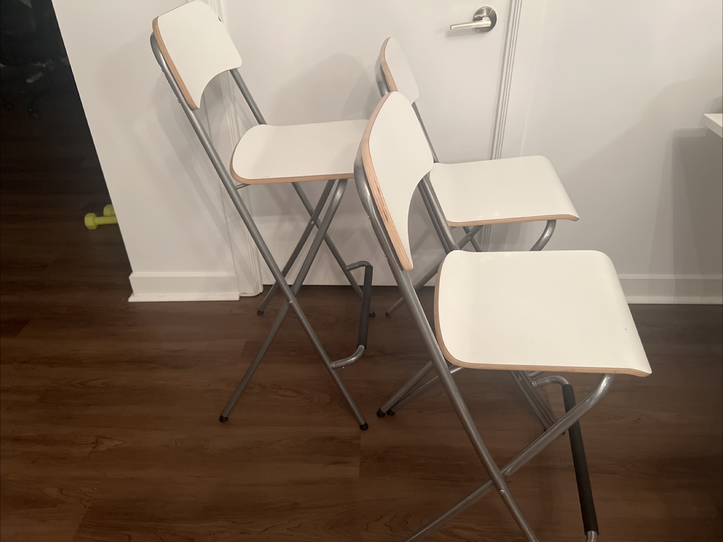 IKEA Franklin Bar Stools - 2 lower ones （tall one is sold)