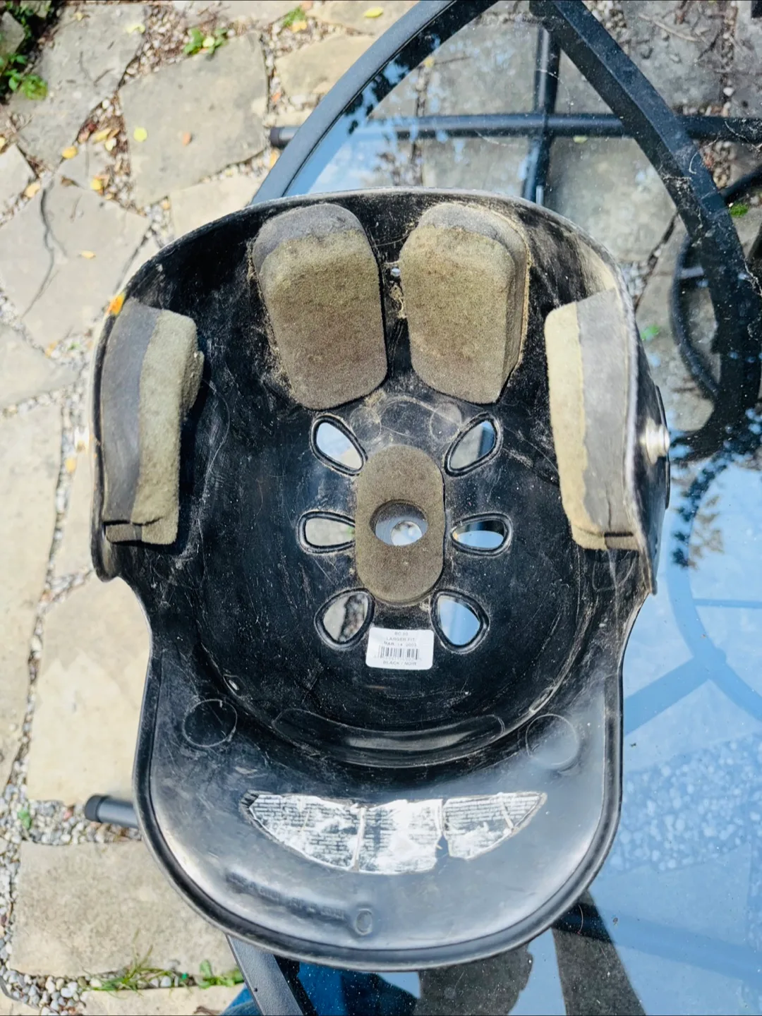 Please make a fair offer - Black Baseball Helmet, Size 7 3/8 image indicator(4)