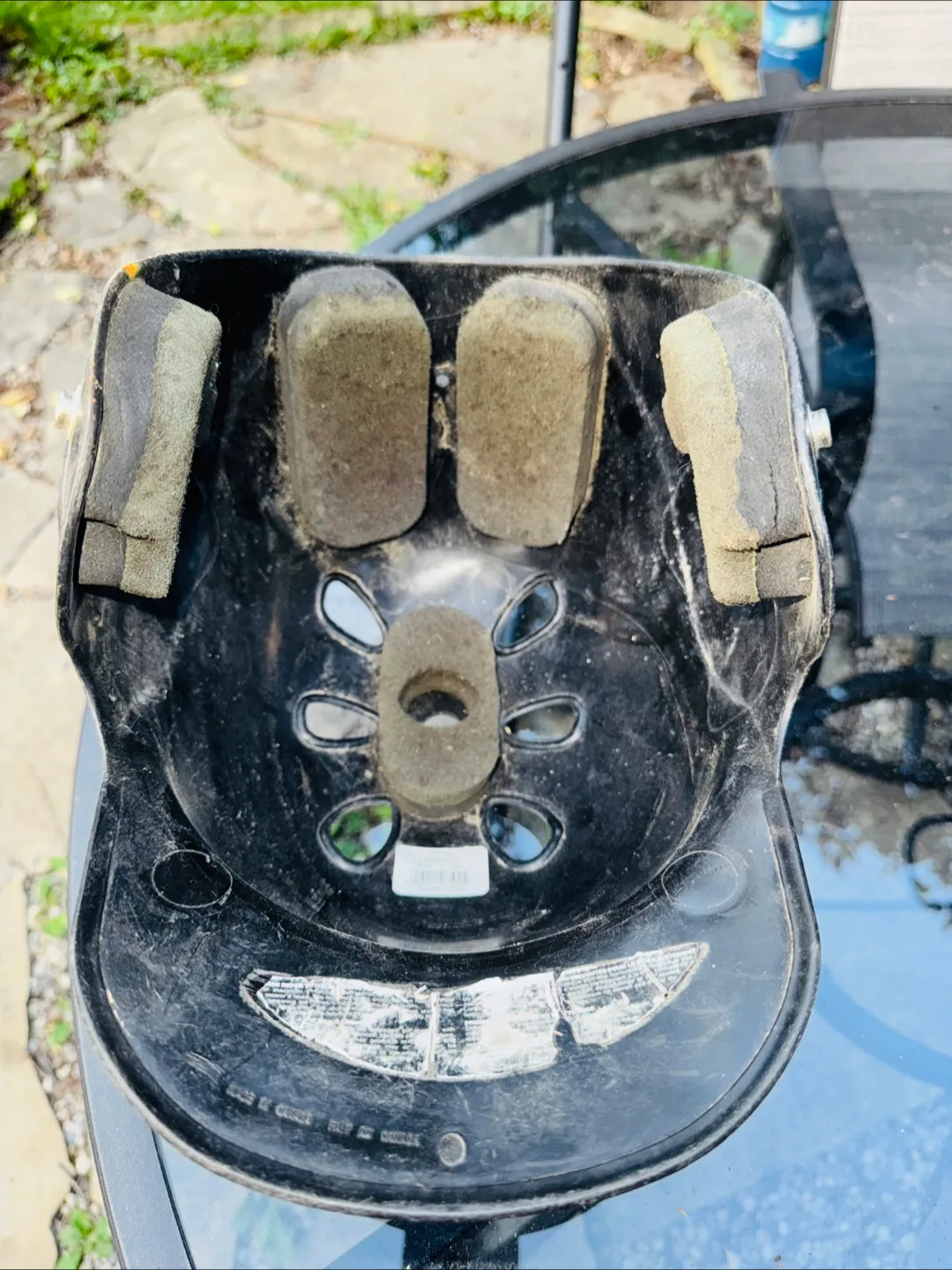 Please make a fair offer - Black Baseball Helmet, Size 7 3/8 image indicator(3)