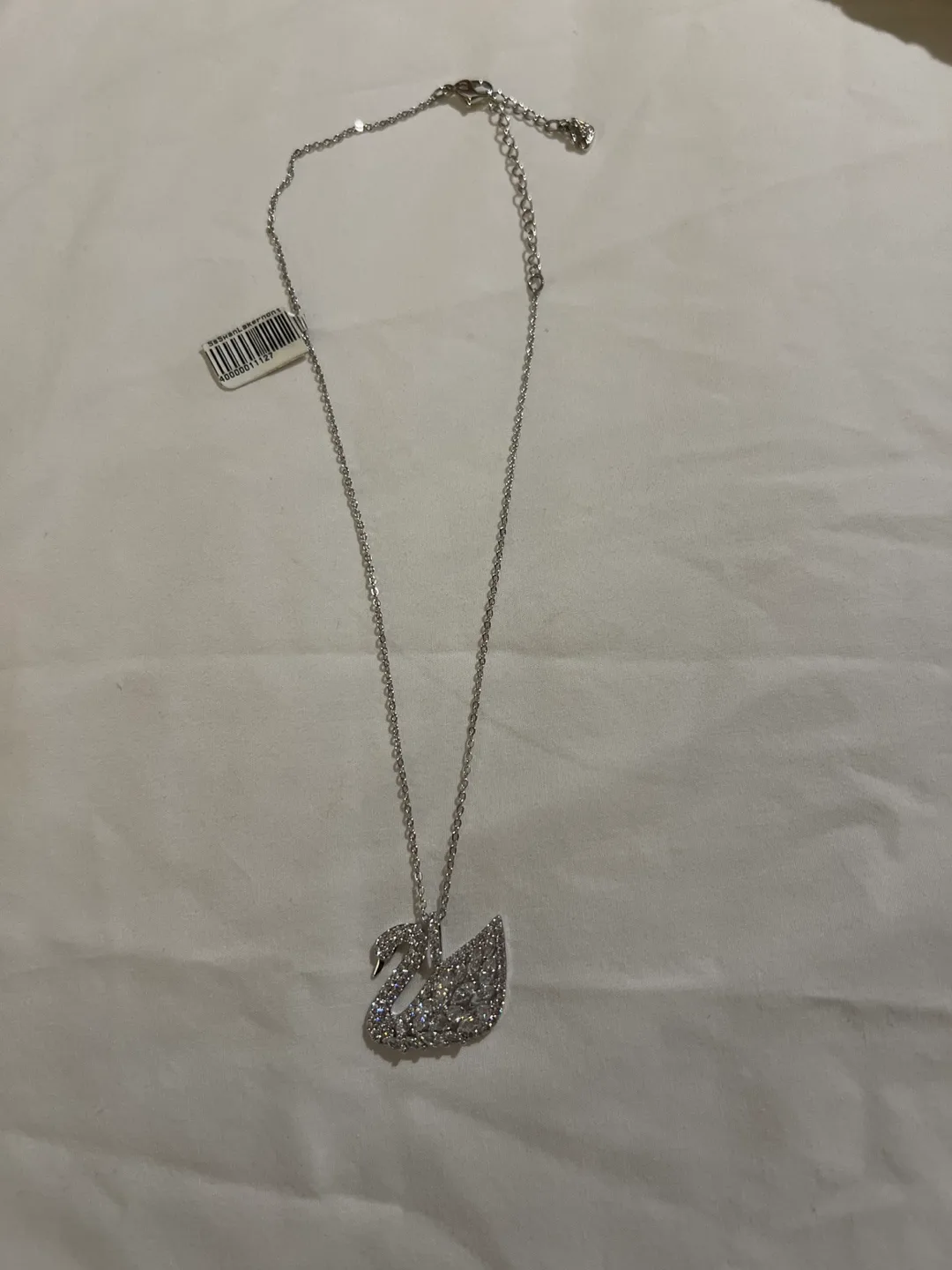 Swarovski Swan Necklace thumbnail
