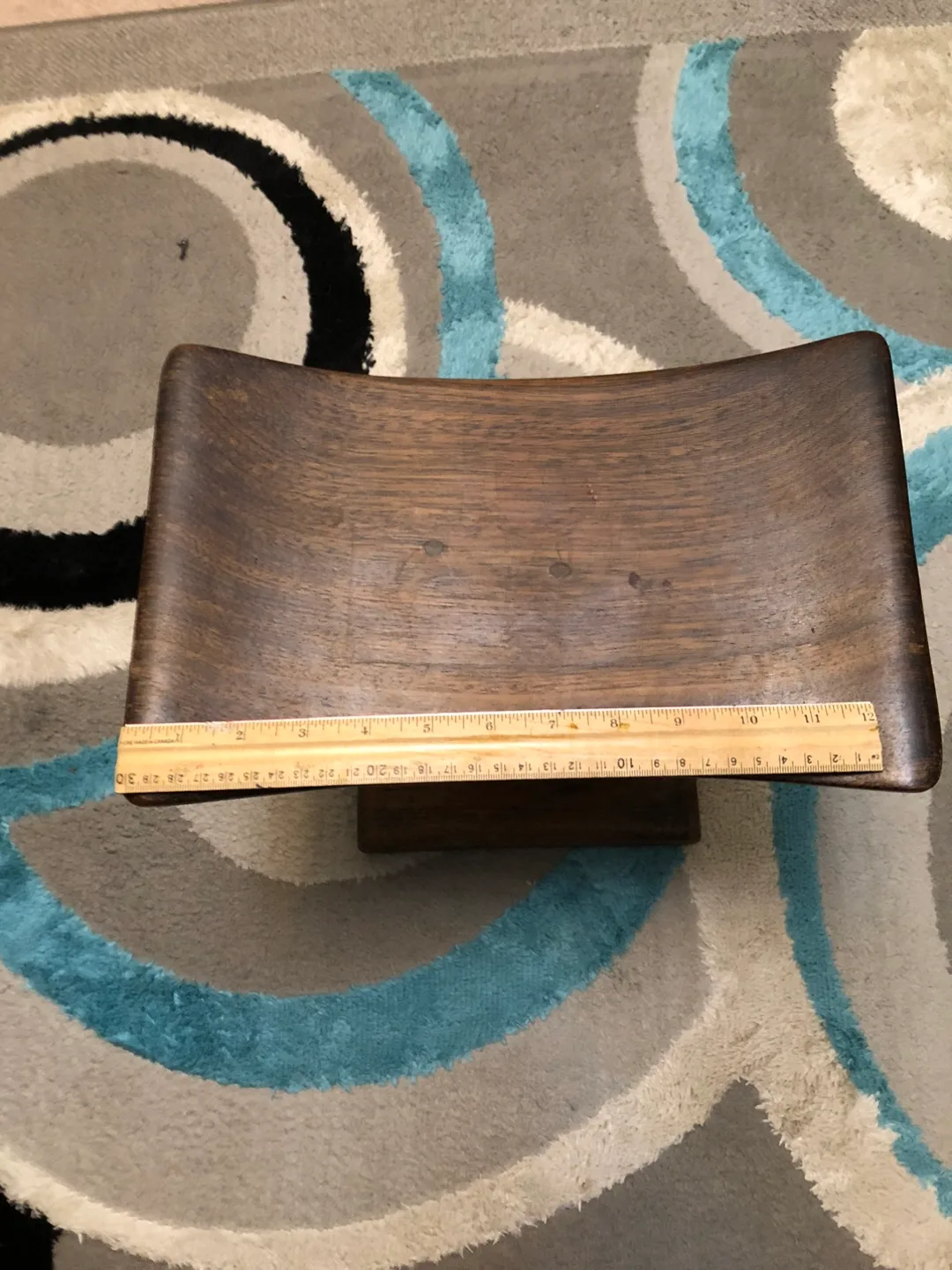 Hand Carved Wooden meditation/ prayer stool image indicator(8)