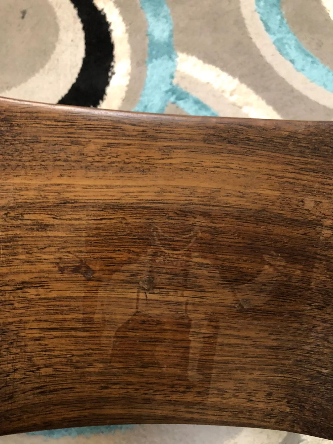 Hand Carved Wooden meditation/ prayer stool image indicator(2)