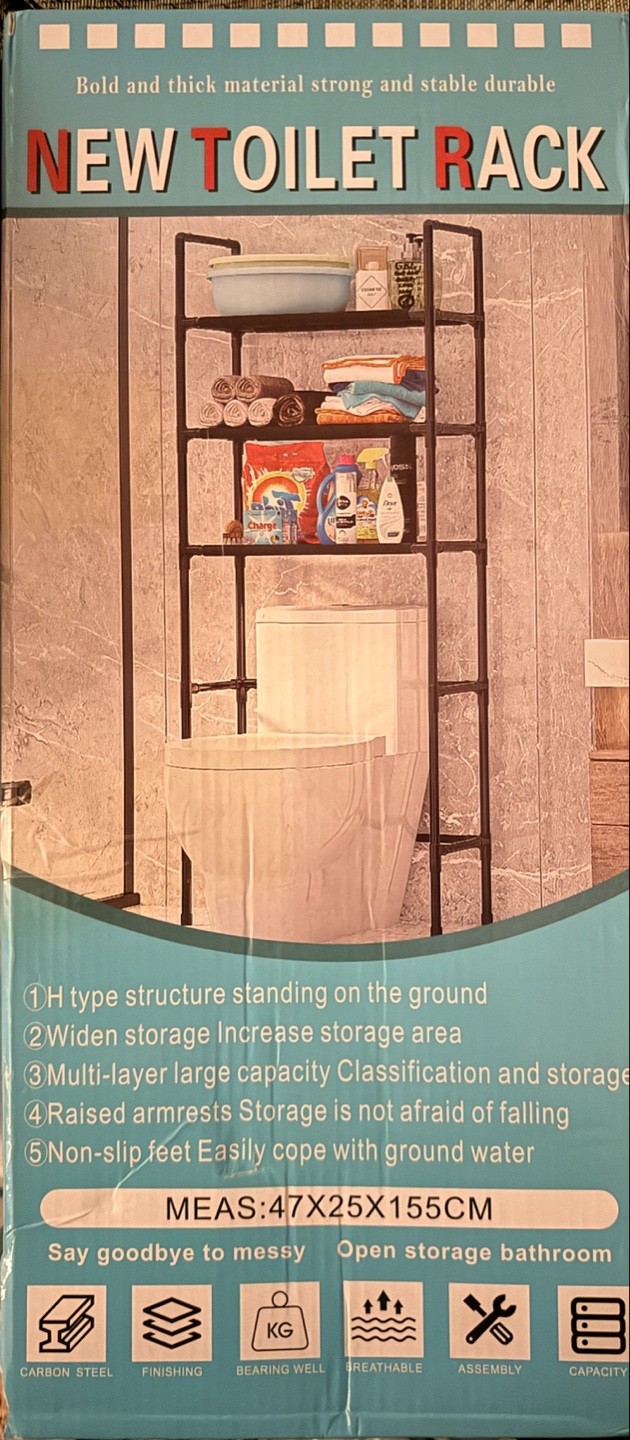 New Toilet Rack - 47x25x155cm - photo 2